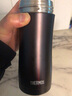 膳魔师（THERMOS）闷茶焖茶岩茶杯不锈钢保温杯便携水杯TCCG-400可刻字泡茶杯礼物 【304不锈钢】咖啡色DB 400ml 实拍图