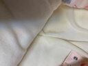 布童晨熙新生儿衣服婴儿连体棉衣冬装男女宝宝外出棉服抱衣冬季哈衣爬服厚 粉色M69 90cm 实拍图
