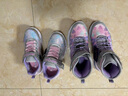 Skechers斯凯奇闪灯鞋童鞋儿童靴子女冬发光鞋保暖大童鞋302668L 实拍图