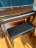 奥德斯克（AODSK）AS-12S电钢琴琴凳双人木质带书箱电子琴古筝通用练琴专业凳子黑色 实拍图