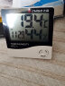 志高（Chigo）家用带时间闹钟电子温度计室内办公室台式婴儿房温湿度计 HTC-1 实拍图