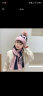 金布丁（JINBUDING）女童帽子在加绒加厚冬季保暖帽子适合7-12岁小女孩穿的秋冬款中大 粉红色 大M款套装 7-10岁弹性大 晒单实拍图