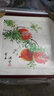 紫腾随轩白菜装饰画餐厅挂画新中式客厅沙发背景墙画饭厅墙面壁画 金玉满堂 60*60cm红木色实木框 实拍图