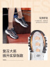 斯凯奇（Skechers）老爹鞋女厚底增高休闲运动鞋子11923/11914黑色/银色BKSL35.5 实拍图