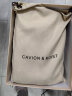 Cavion Koist CK轻奢包包女包新品单肩包女百搭女士包菱格链条包送女友520礼物 黑色钨钢穿皮链条大号  礼盒包装 实拍图