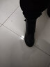 卡帝乐鳄鱼（CARTELO）马丁靴女鞋冬加绒加厚底短靴真皮棉鞋羊毛靴子棉靴皮毛一体棉 黑色【头层牛皮+加厚纯羊毛到脚尖】 35 实拍图