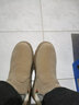 回力女鞋雪地靴女冬季加绒加厚保暖棉鞋 3200-米色 39  实拍图
