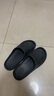 安尚芬凉拖鞋女士夏季新款室内外穿舒适轻盈情侣浴室防滑洗澡凉鞋男款 黑色 42-43 适合41-42 实拍图