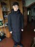 俞兆林（YUZHAOLIN）超长款过膝鹅绒羽绒服男爸爸装加厚保暖大衣中老年人冬装爷爷外套 长款-黑色【貉子毛领】 L 【建议120-140斤穿】 实拍图