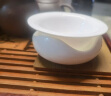 拜杰茶漏茶滤白瓷茶叶过滤网茶水分离茶隔陶瓷滤茶公道杯一体滤茶器 实拍图