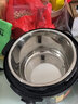 通用半球电压力锅内胆双喜2L2.5L2.8L4L5L6升高压锅胆加厚不锈钢 5升304不锈钢 实拍图