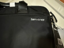 新秀丽（Samsonite）手提电脑包商务男士单肩公文包14英寸笔记本包大容量文件包 黑色 晒单实拍图