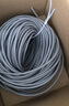 山泽（SAMZHE）散装网线 可裁剪 电脑宽带网络线室内外纯铜家用网线 超5类非屏蔽0.5线芯【灰色】非质量问题，概不退换 305米 实拍图