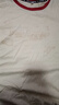 真维斯（JEANSWEST）短袖t恤女夏季新款纯棉女装上衣服撞色宽松ins风小个子女生半袖衫 米砖红 蝴蝶秘境橙 L 实拍图