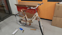 邦德·富士达 自行车女式24/26寸学生成人城市通勤复古淑女单速/7级变速买菜车 24寸铝架单速 奶咖色 实拍图