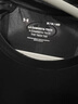 安德玛（Under Armour）Sportstyle男女同款情侣训练运动短袖T恤1326799 黑色001 3XL 实拍图