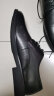 奥康（Aokang）男鞋牛皮皮鞋男士商务正装圆头系带低帮鞋子 黑色（偏大一码） 41 晒单实拍图