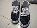 VANS范斯官方 SK8-Mid中帮海军蓝个性减龄男鞋女鞋板鞋 蓝色 41 实拍图