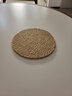维艾（Newair）日式亚麻编织隔热垫防烫餐垫锅垫餐盘垫餐桌垫菜垫碗家用杯垫草编 日式亚麻隔热垫（直径36cm） 实拍图