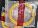 诺可信（Nokoxin）电信级光纤跳线 单模双芯LC-LC 千兆万兆铠装尾纤线 防鼠抗拉抗弯曲可定制 单模双芯LC-SC 3米 实拍图