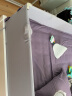 M-CASTLE床围栏免安装婴儿防摔床挡板宝宝便携床上护栏儿童床边围挡可升降 季风灰折叠款 单面装 1.2米 实拍图