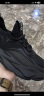 ZUOYIQI男鞋2024夏季新款透气休闲跑步鞋厚底网面增高运动老爹鞋子男 黑色 41 实拍图