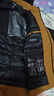 劲霸男装秋冬新款户外保暖中长款羽绒服|IRJR4353 黑色 3XL 实拍图
