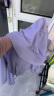 M.Latin/马拉丁童装儿童外套24夏装新款女童大小童趣味印花斗篷服 浅紫 120cm 晒单实拍图