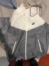 耐克男子夹克/风衣NSW SPE WVN WR HD JKT运动服DA0002-084灰色M码 晒单实拍图