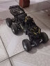 凯乐斯（KAILESI）黑色25cm六轮四驱合金高速越野遥控赛车男孩玩具汽车儿童生日礼物 实拍图