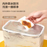 沃德百惠（WORTHBUY）小熊便当包饭盒袋子铝箔加厚上班族学生外带手提餐冷藏盒保温袋  小熊：方形保温袋 2L 实拍图