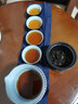 TOUCH MISS旅行茶具套装便携式包一壶二四杯快客杯户外车载喝茶随身泡茶壶 猫耳一壶四杯灰色 实拍图