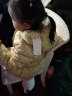 戴维贝拉（DAVE＆BELLA）童装儿童棉服冬装宝宝外套女童衣服保暖棉袄冬季幼儿服装女童棉衣 小碎花印花 110cm（建议身高100-110cm） 晒单实拍图