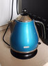 德龙（Delonghi）电热水壶1.7L大容量烧水壶家用复古系列 防干烧自动断电 304不锈钢 KBOV2001.AZ 海洋蓝 实拍图