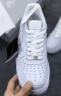 耐克（NIKE） Air Force 1 耐克空军一号纯白GS低帮运动休闲鞋 DH2920-111 DH2920-111 37.5 实拍图