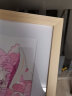 quatrefoil 实木相框画框正方形国画书法装裱外框挂墙 原木色36*36cm 实拍图