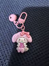 三丽鸥库洛米背包包亮面挂件可爱卡通金属钥匙扣挂饰个性装饰配饰 随机2个装 实拍图