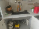 奈田（NTNO）厨房水槽洗菜盆一体盆大单槽纳米304不锈钢阶梯洗碗槽手工洗菜池 75*46D-抽拉龙头+洗杯器+净水 晒单实拍图