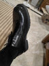 他她（TATA）商场同款布洛克德鞋牛皮系带男士皮鞋正装商务鞋VZR01AM5 黑色-X 41 实拍图