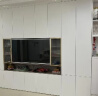 佩奇太郎2024新款实木电视柜一体满墙悬空背景墙客厅落地电视柜收纳 200长一体 奶咖色 加厚背板 包安装 晒单实拍图