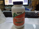 诺奥Now Foods 美国进口诺奥柠檬酸镁胶囊生酮健身骨骼健康防骨质疏松 1瓶 0.4kg 180粒 实拍图