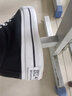 匡威（Converse）官方All Star Lift女高帮帆布经典厚底鞋黑色560845C 560845C/黑色 36.5 实拍图