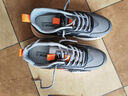 回力男鞋休闲运动鞋2025秋冬季新款男士潮流百搭阿甘鞋子 灰/黑/桔 41 实拍图
