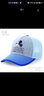迪士尼儿童帽子棒球帽春夏网眼帽男童遮阳帽小孩防晒帽女童太阳帽 SM60469水蓝 52cm/适合3-5岁 实拍图