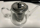 忆壶茶（YI HU TEA）茶壶玻璃泡茶壶耐高温煮茶壶加厚烧水茶具带过滤茶水壶杯子大容量 时光壶单壶900ml 晒单实拍图