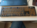 狼途（LANGTU） 游戏有线机械手感键盘鼠标套装（超薄静音键盘 键鼠套装 笔记本电脑办公键盘  ） 黑色橙光+X700加重鼠标 晒单实拍图