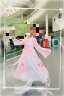俞兆林（YUZHAOLIN）儿童汉服女童春夏女孩古装公主风唐装春装连衣裙 长袖粉色 120  晒单实拍图