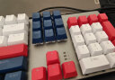 飞利浦（philips） 机械键盘鼠标套装 有线键盘 游戏办公键盘台式笔记本电脑键盘104键打字键盘 深蓝白红三色经典版（红轴） 实拍图