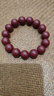 2025蛇年本命年朱砂手串正品男款女士高含量紫金砂单圈转运珠手链 14mm朱砂手串【附鉴定证书】 实拍图