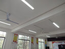 亮源方办公室吊灯LED长条灯会议教室超市吊线灯具商业写字楼健身房照明 白色120*10cm 32W高亮白光 实拍图